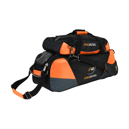 Triple Tote - Treklotsväska Svart/Orange